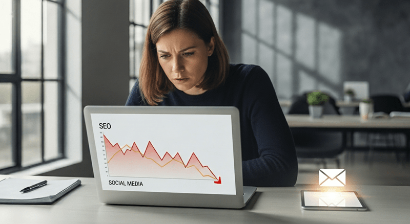 Cuando el SEO y las redes sociales fallan, nos queda el email marketing