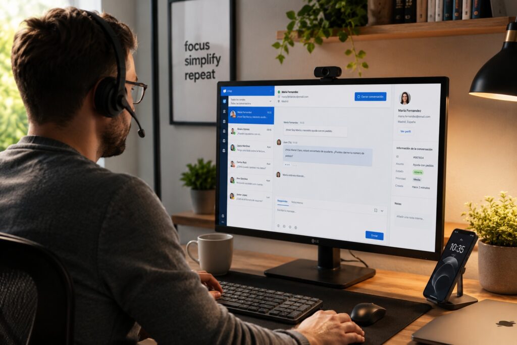 Imagen cabecera Cómo mejorar el soporte con un sistema de tickets helpdesk