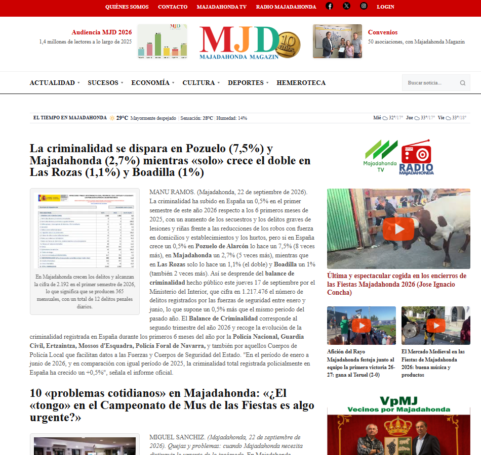 comprar articulo patrocinado en Majadahonda Magazin